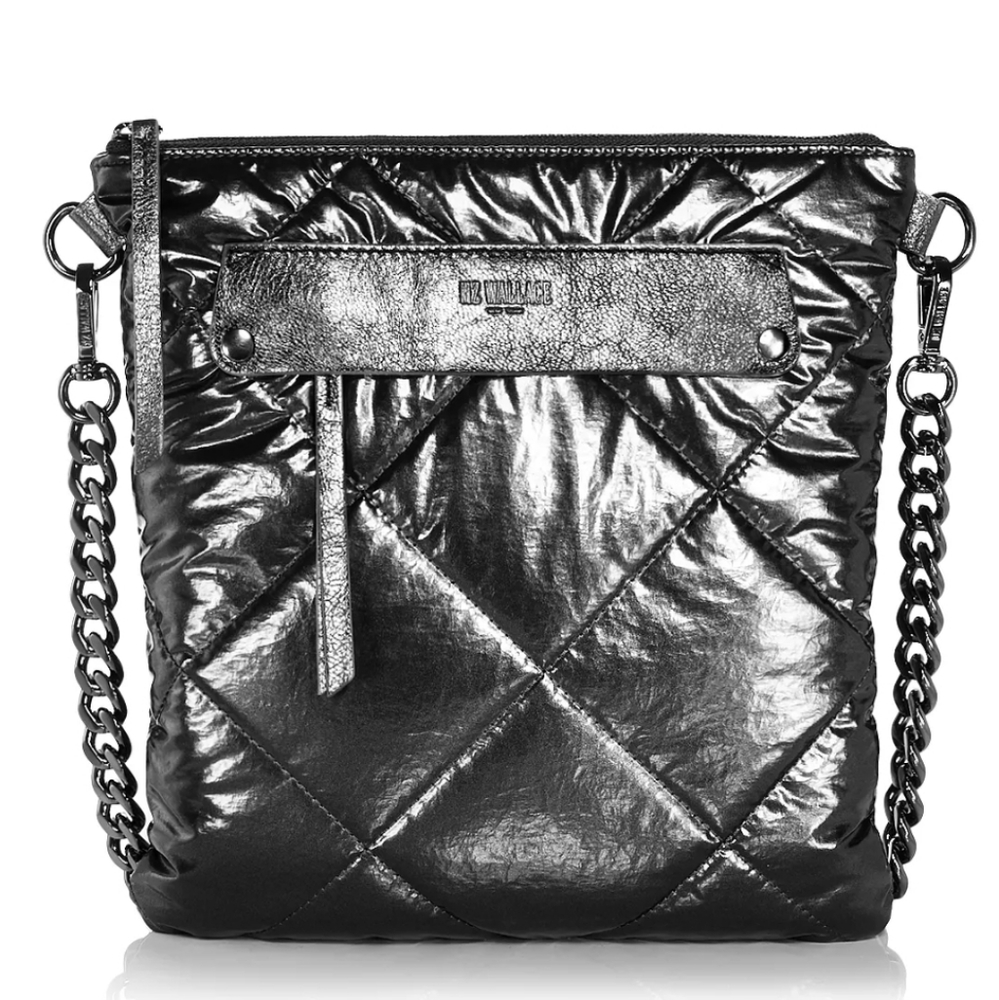 ♥️SOLD NWT Madison Flat Quilted Crossbody MZ Wallace - Picture 11 of 11